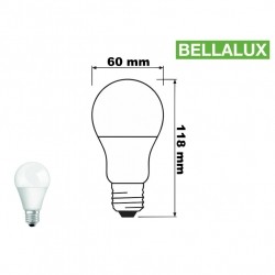 Żarówka LED E27 13W(100W) ciepła 2700K Bellalux-126725