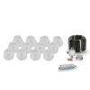 12x Świecąca Kostka Brukowa BC Koło 75x55 mm-138347