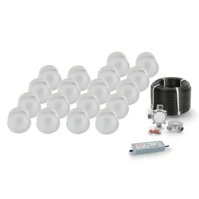 18x Świecąca Kostka Brukowa BZ Koło 75x55 mm-139655