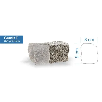 20x Świecąca Kostka Brukowa BC Granit 8x9x6-139825