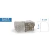 6x Świecąca Kostka Brukowa BZ Granit 8x9x6-140413