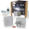 12x LedBruk Holland KH1010 Biała Zimna 10X10X6 cm-145224