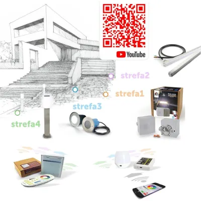 12x LedBruk Holland KH1010 Biała Zimna 10X10X6 cm-145234