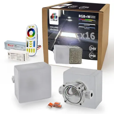 16x LedBruk Holland 10x10 RGBW BZ + sterow+zasil.-146694