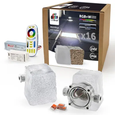 16x LedBruk Piccola mała RGBW BZ zasilacz +sterow.-146874