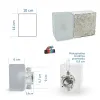 16x LedBruk Akropol RGBW BC + sterownik + zasilacz-147160