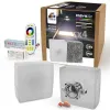 4x LedBruk Rocdeco 15x15 RGBW BC zasilacz+sterow.-149199