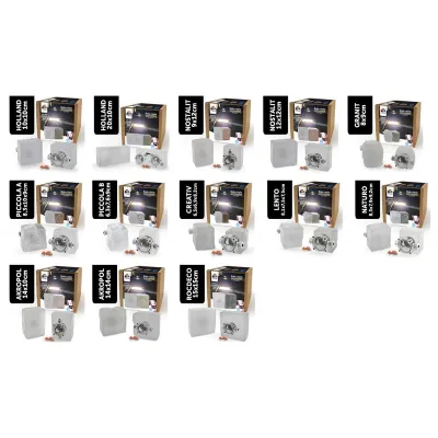 4x LedBruk Akropol RGBW BZ + sterownik + zasilacz-149399