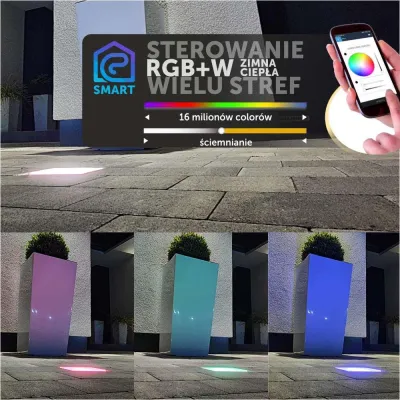 LedBruk Świecąca Kostka Brukowa Rocdeco RGBW Z-156089