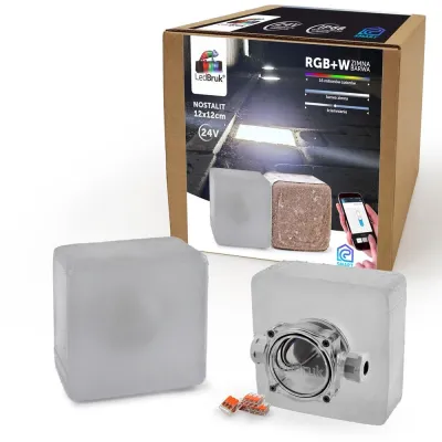 Oprawa Najazdowa LED Nostalit 12x12 RGB+W Zimna-157603
