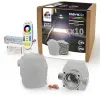 10x Oprawa Najazdowa LED Granit 8x9x6,5cm RGBW BC-184712