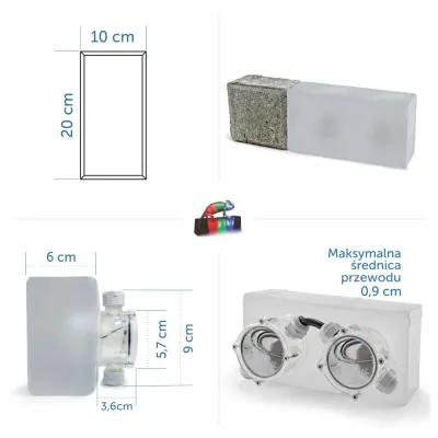 12x Oprawa Najazdowa LED Holland 20x10cm BC-184023