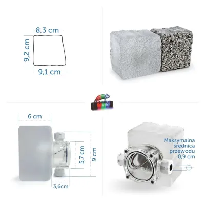 10x Oprawa Najazdowa LED Naturo Mleczna BC-184863