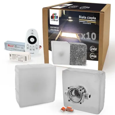 10x Oprawa Najazdowa LED Rocdeco 15x15 cm BC-184982