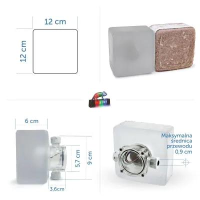 18x Oprawa Najazdowa LED Nostalit 12x12cm RGBW BC-187473