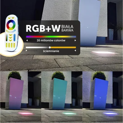 6x Oprawa Najazdowa LED Piccola Duża RGBW BC-189816