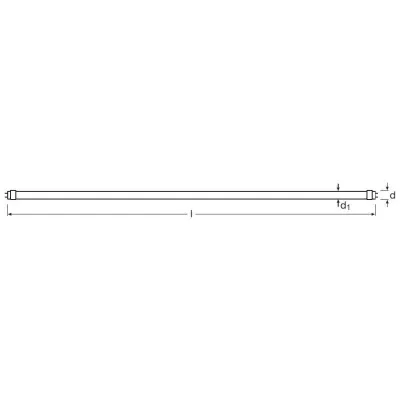 Świetlówka LED 60cm T8 7,6W(18W) 6500K Osram-215422