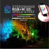 Lampa Ogrodowa LED 24V RGBW BZ 50cm Kwadrat Czarna-216972