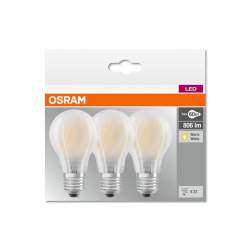 Żarówka LED E27 6,5W(60W) ciepła 2700K Osram 3 szt-216335