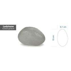 4xZestaw Ledstone Kamień Ogrodowy Biały Ciepły Mat-217269
