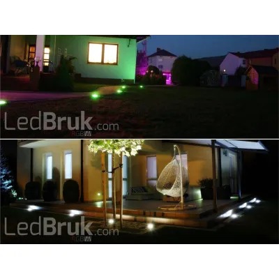 12xZestaw Ledstone Kamień Ogrodowy RGBW B.zimny-218910