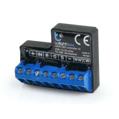 wLightBox v3 sterownik RGB+CCT 12/24V BleBox-221955