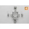 Puszka Mufa Hermetyczna IP68 x4 PG11 -zestaw 3 szt-222149