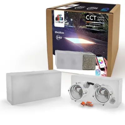 Świecąca Kostka Brukowa LED Bruk-Bet Holland 20x10 24V CCT-242284