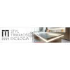 Stół, stolik kawowy Warm Marble 1500x640 1500x640 [22mm] Nogi Fusion-X-450-245968