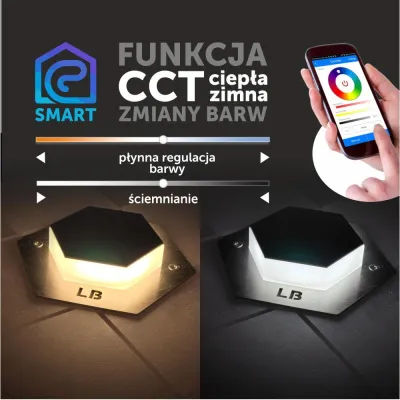 Oprawa Najazdowa LedBruk z nakładką  pełna - wokół 24V CCT Stal Nierdzewna-245618