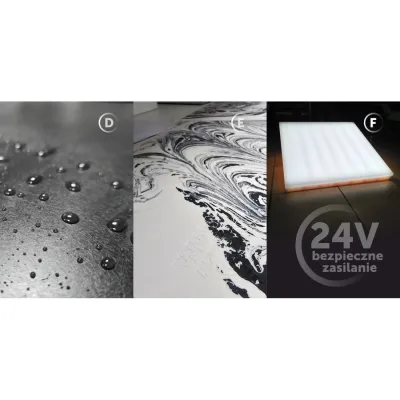 Stół, stolik kawowy Warm Marble 1500x640 1500x640 [22mm] Nogi Fusion-X-450-245971