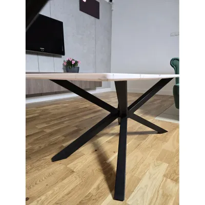 Stół, stolik kawowy Warm Marble 1500x640 1500x640 [22mm] Nogi Fusion-X-450-245985