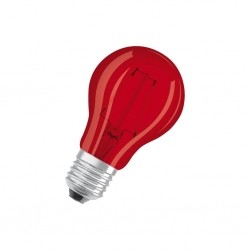Żarówka LED E27 1,6W(15W) czerwona 3000K Osram-58165