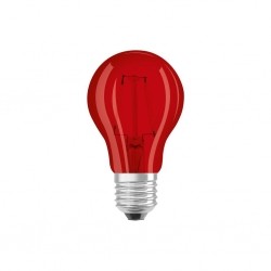 Żarówka LED E27 1,6W(15W) czerwona 3000K Osram-58356